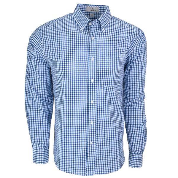 Easy-Care Gingham Check Shirt - Easy-Care Gingham Check Shirt - Image 34 of 48