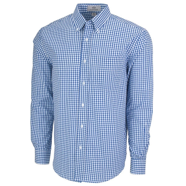 Easy-Care Gingham Check Shirt - Easy-Care Gingham Check Shirt - Image 36 of 48