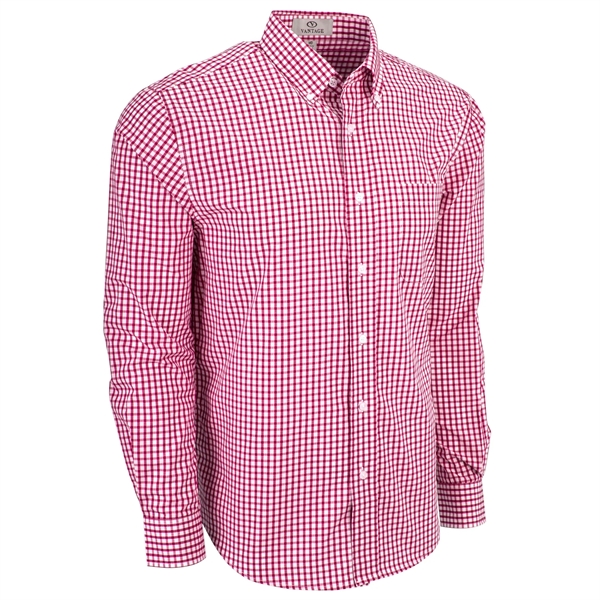 Easy-Care Gingham Check Shirt - Easy-Care Gingham Check Shirt - Image 44 of 48