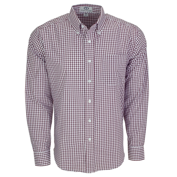 Easy-Care Gingham Check Shirt - Easy-Care Gingham Check Shirt - Image 12 of 35