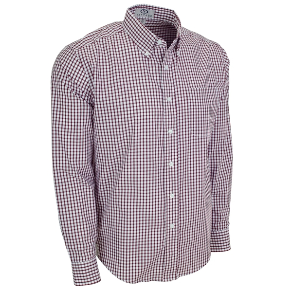 Easy-Care Gingham Check Shirt - Easy-Care Gingham Check Shirt - Image 14 of 35