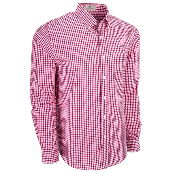 Easy-Care Gingham Check Shirt - Easy-Care Gingham Check Shirt - Image 34 of 35