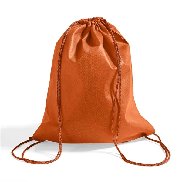 Large Non-Woven Drawstring Backpack - Large Non-Woven Drawstring Backpack - Image 6 of 26