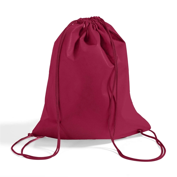 Large Non-Woven Drawstring Backpack - Large Non-Woven Drawstring Backpack - Image 14 of 26