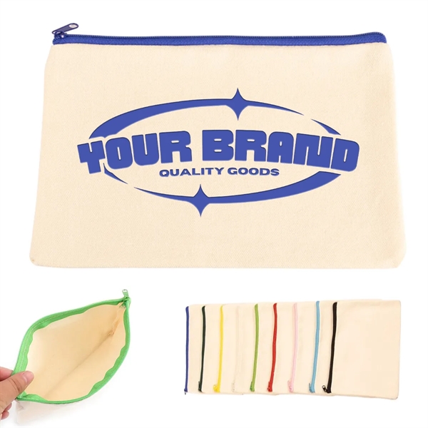 Blank DIY Craft Multipurpose Pencil Case Makeup Bag - Blank DIY Craft Multipurpose Pencil Case Makeup Bag - Image 0 of 4