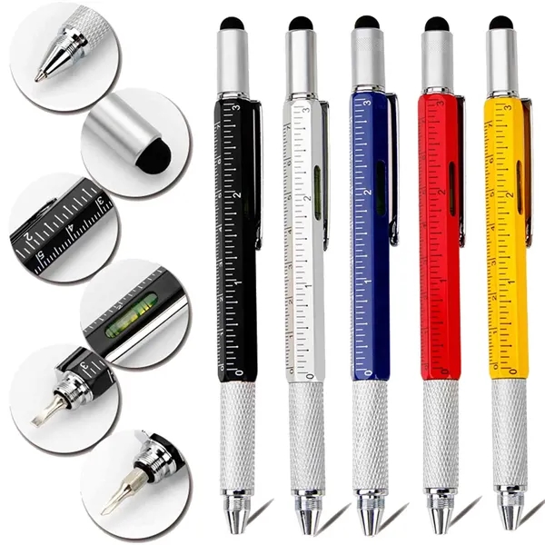 6 in 1 multifunction pen - 6 in 1 multifunction pen - Image 0 of 5