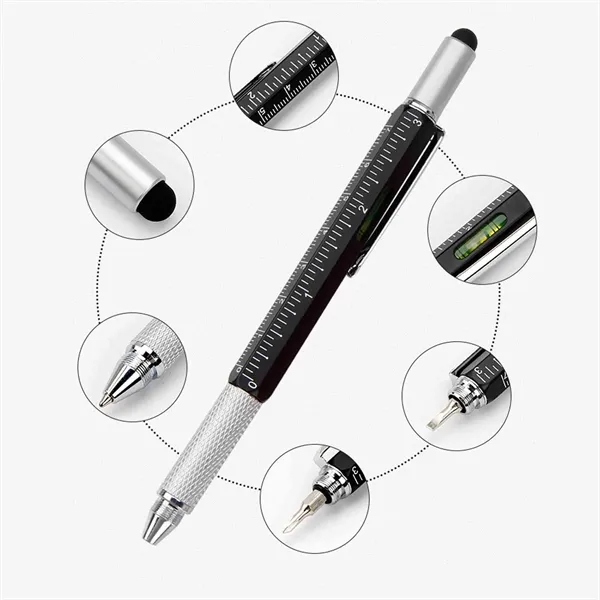 6 in 1 multifunction pen - 6 in 1 multifunction pen - Image 2 of 5