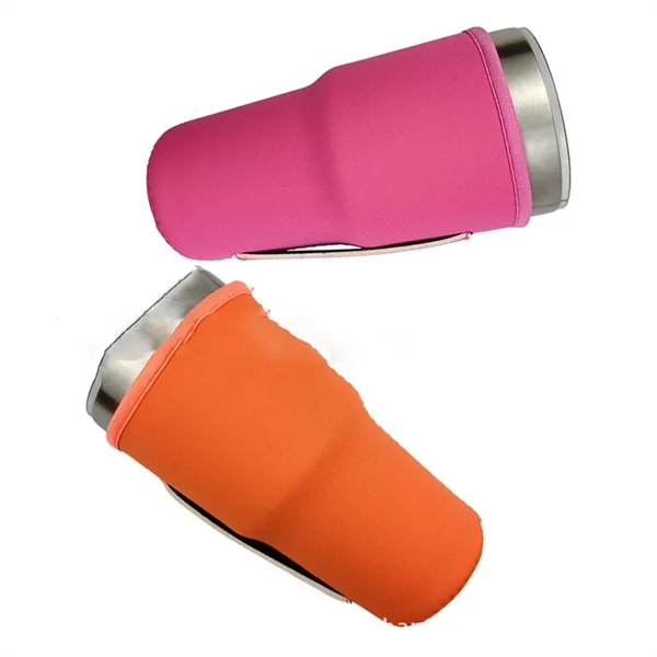 Washable Neoprene Insulated Cup Cover Tumbler Sleeve - Washable Neoprene Insulated Cup Cover Tumbler Sleeve - Image 1 of 4