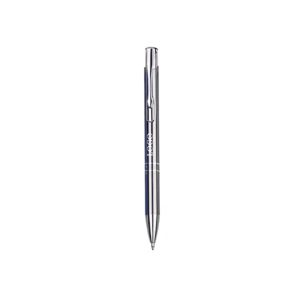 Retractable Metal Ballpoint Pen with Black Ink - Retractable Metal Ballpoint Pen with Black Ink - Image 4 of 10