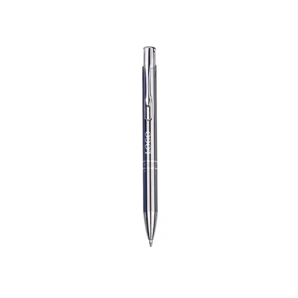 Retractable Metal Ballpoint Pen with Black Ink - Retractable Metal Ballpoint Pen with Black Ink - Image 3 of 10