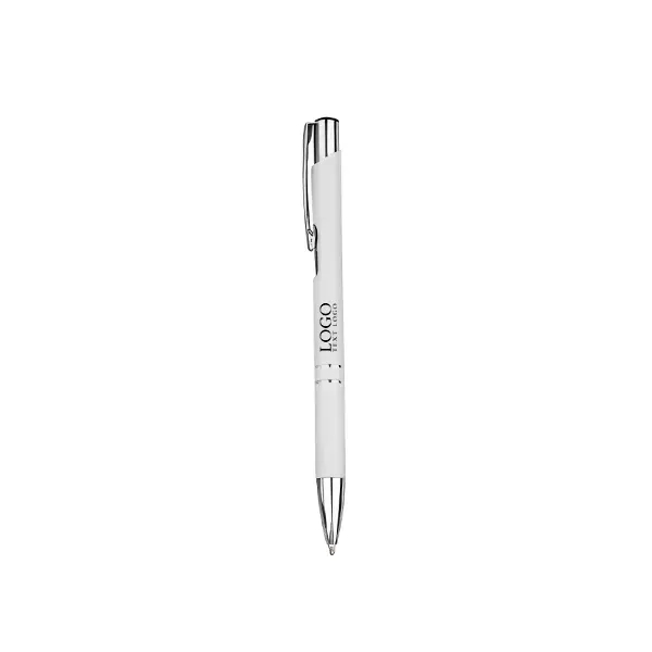 Retractable Metal Ballpoint Pen with Black Ink - Retractable Metal Ballpoint Pen with Black Ink - Image 10 of 10