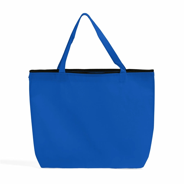 Zip-Top Non-Woven Tote Bag - Zip-Top Non-Woven Tote Bag - Image 3 of 18