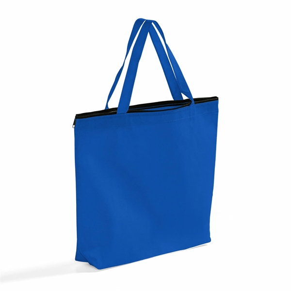Zip-Top Non-Woven Tote Bag - Zip-Top Non-Woven Tote Bag - Image 4 of 18