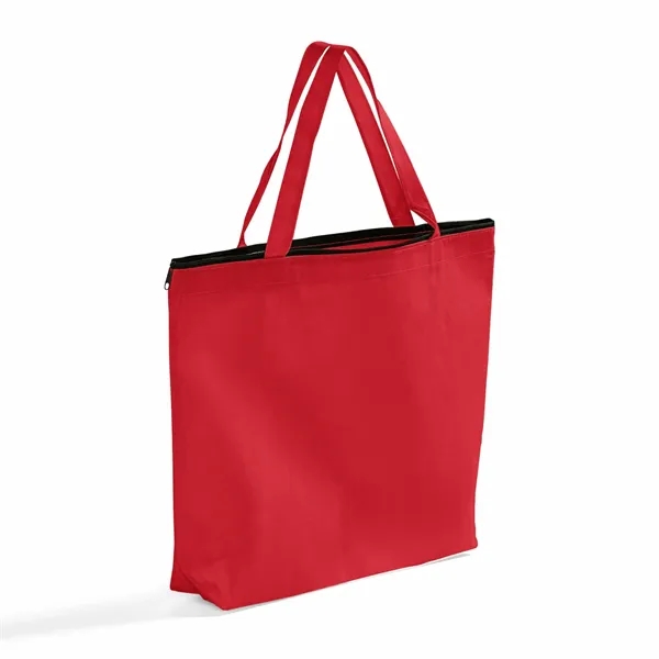 Zip-Top Non-Woven Tote Bag - Zip-Top Non-Woven Tote Bag - Image 6 of 18