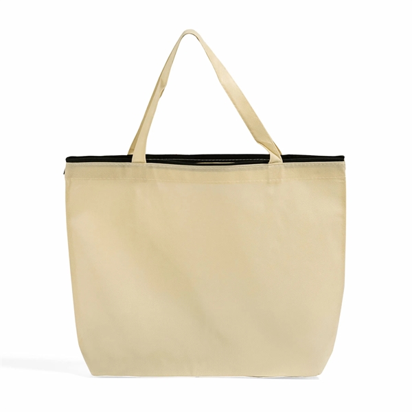Zip-Top Non-Woven Tote Bag - Zip-Top Non-Woven Tote Bag - Image 10 of 18