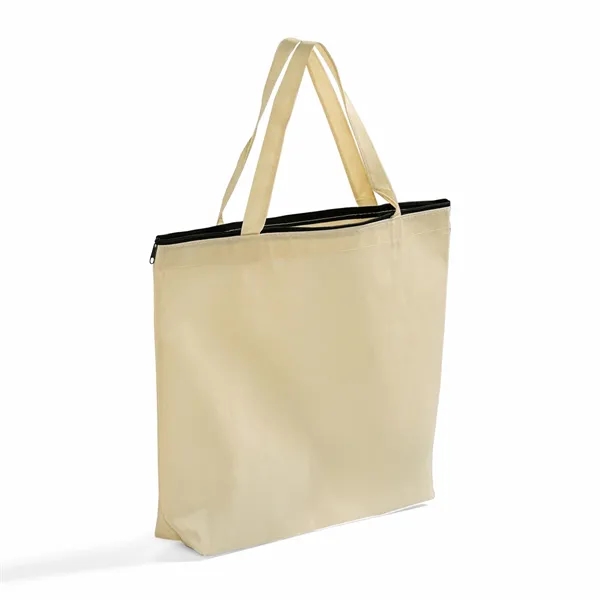 Zip-Top Non-Woven Tote Bag - Zip-Top Non-Woven Tote Bag - Image 13 of 18