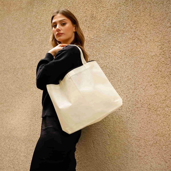 Zip-Top Non-Woven Tote Bag - Zip-Top Non-Woven Tote Bag - Image 16 of 18