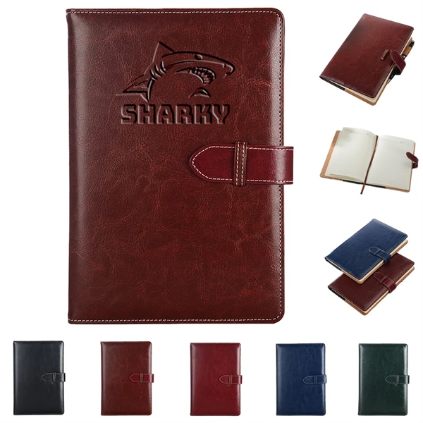 Business PU Leather Diary Classic Notebook - Business PU Leather Diary Classic Notebook - Image 0 of 6