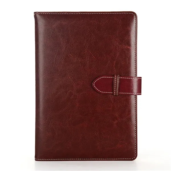 Business PU Leather Diary Classic Notebook - Business PU Leather Diary Classic Notebook - Image 3 of 6