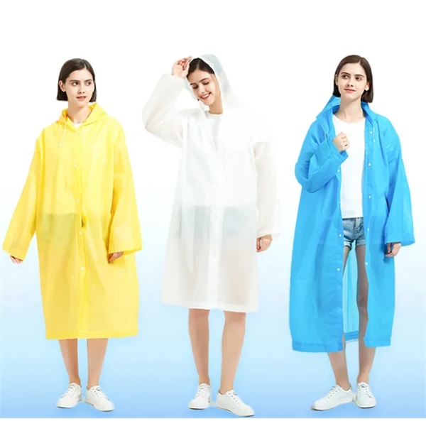 Reusable Fold EVA Rain Poncho - Reusable Fold EVA Rain Poncho - Image 1 of 3