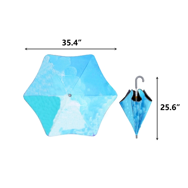 Rounded Corner Cartoon Children's Umbrella - Rounded Corner Cartoon Children's Umbrella - Image 1 of 2