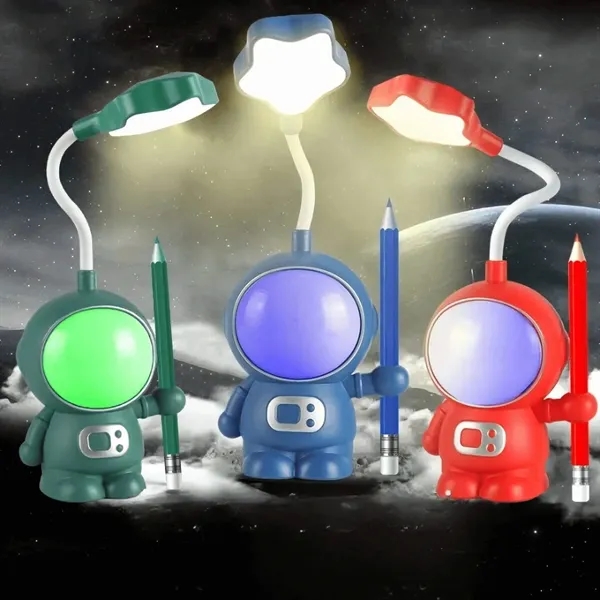 3 In 1 Astronaut Desk Lamp - 3 In 1 Astronaut Desk Lamp - Image 1 of 2