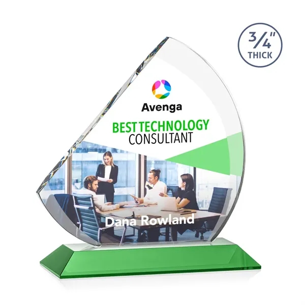 Custom Nantucket VividPrint™ Award - Green