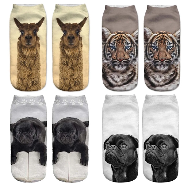 3D Digital Printed Socks (7.5'' L X 3.12'' W) - 3D Digital Printed Socks (7.5'' L X 3.12'' W) - Image 0 of 0