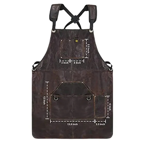 Heavy Duty Leather Tool Aprons - Heavy Duty Leather Tool Aprons - Image 1 of 2