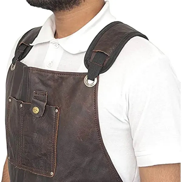 Heavy Duty Leather Tool Aprons - Heavy Duty Leather Tool Aprons - Image 2 of 2