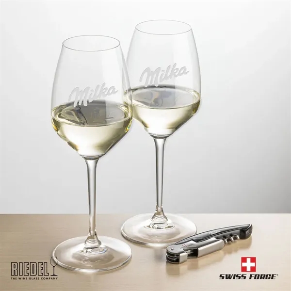 Swiss Force® Opener & 2 RIEDEL Extreme Wine