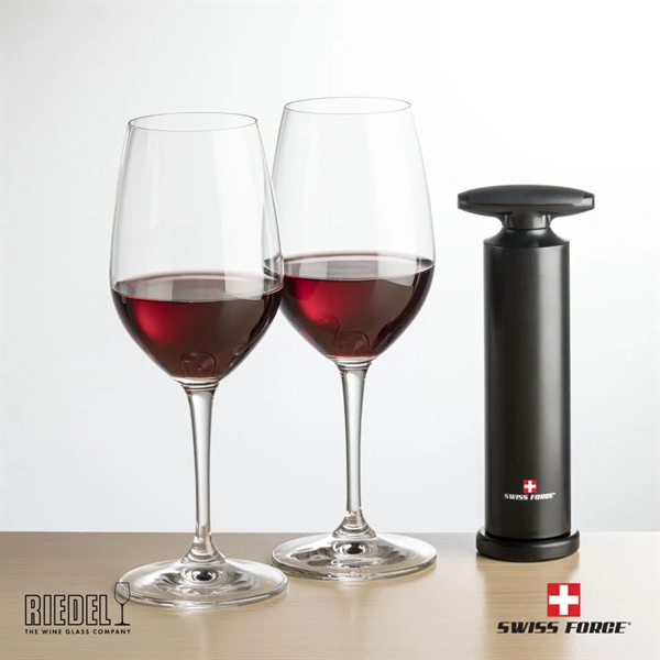 Swiss Force® Effortless Opener & RIEDEL Oenologue Wine - Swiss Force® Effortless Opener & RIEDEL Oenologue Wine - Image 1 of 1