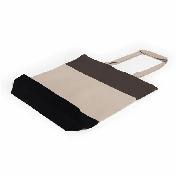 Tri-Color Canvas Tote Bag - Tri-Color Canvas Tote Bag - Image 10 of 17