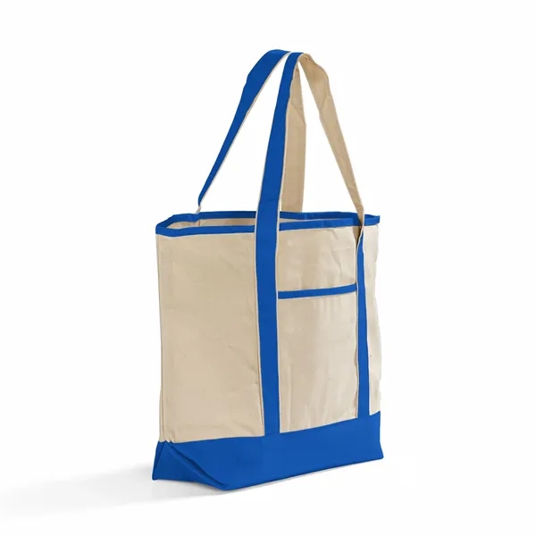 Jumbo Deluxe Canvas Tote Bag - Jumbo Deluxe Canvas Tote Bag - Image 7 of 24