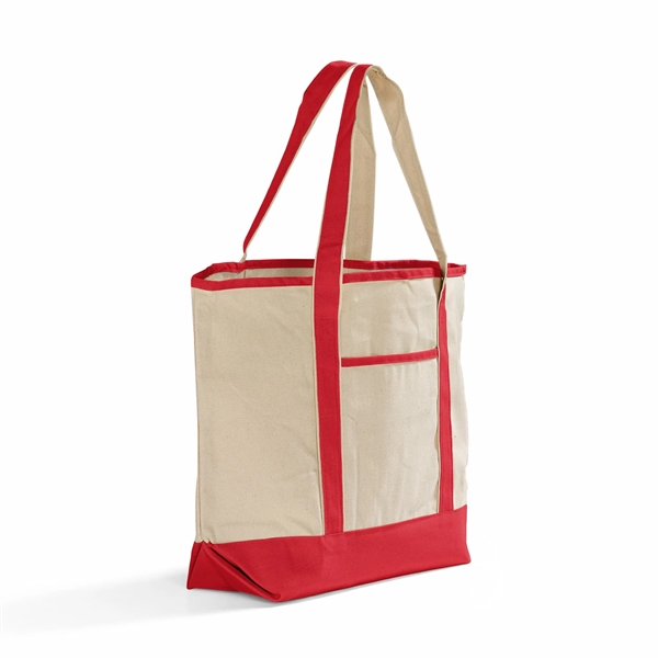 Jumbo Deluxe Canvas Tote Bag - Jumbo Deluxe Canvas Tote Bag - Image 9 of 24
