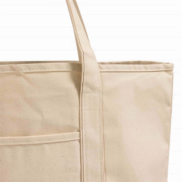 Jumbo Deluxe Canvas Tote Bag - Jumbo Deluxe Canvas Tote Bag - Image 17 of 24