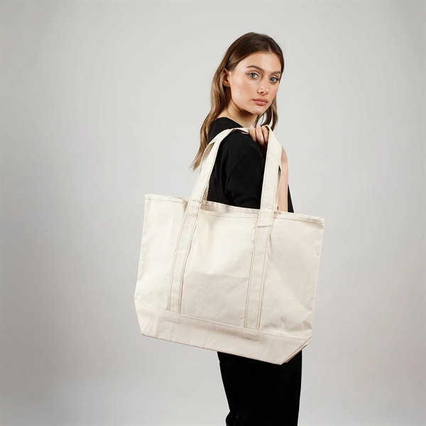 Jumbo Deluxe Canvas Tote Bag - Jumbo Deluxe Canvas Tote Bag - Image 21 of 24