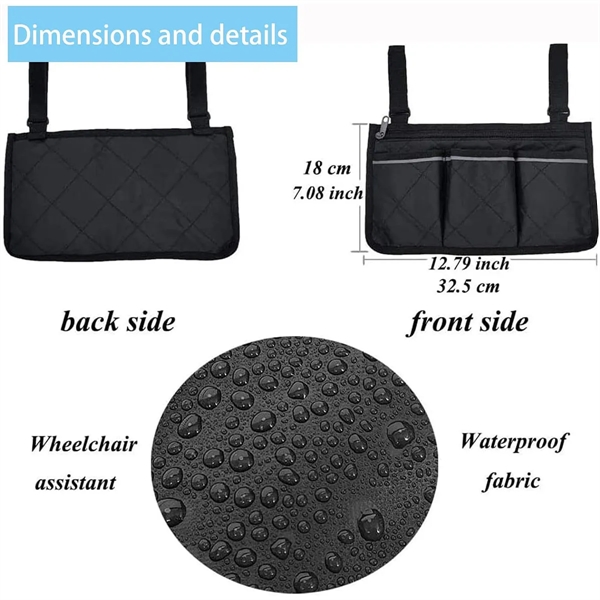 Wheelchair Side Bag - Wheelchair Side Bag - Image 2 of 4
