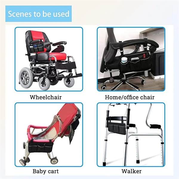 Wheelchair Side Bag - Wheelchair Side Bag - Image 3 of 4