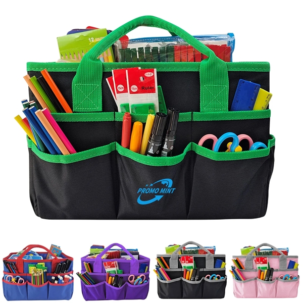 Craft and Art Organizer Tote Bag 600D Nylon Fabric Caddy - Craft and Art Organizer Tote Bag 600D Nylon Fabric Caddy - Image 0 of 4
