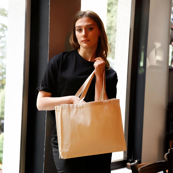 Horizontal Canvas Tote Bag - Horizontal Canvas Tote Bag - Image 10 of 12