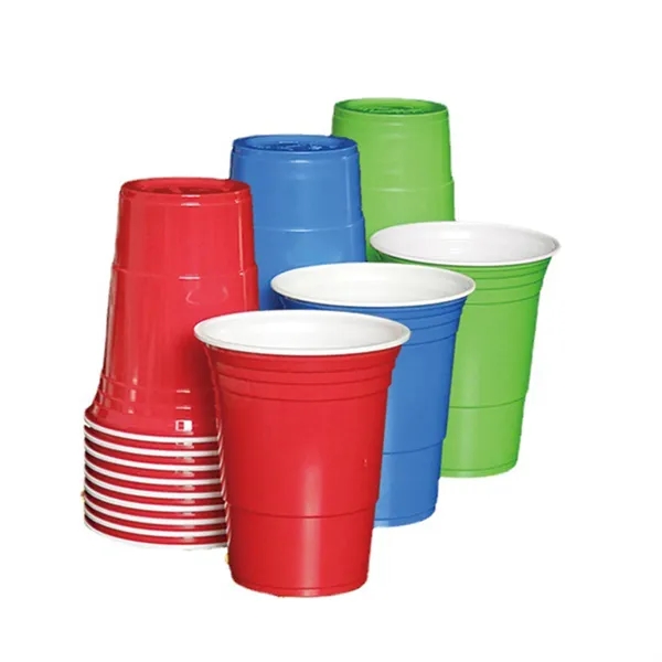 16 Oz. Plastic Party Solo Cup Disposable - 16 Oz. Plastic Party Solo Cup Disposable - Image 2 of 2