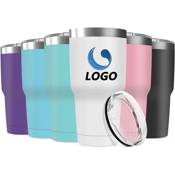 Tumbler with Handle and Straw Lid Insulated bottle - Tumbler with Handle and Straw Lid Insulated bottle - Image 11 of 11