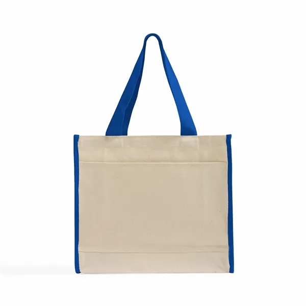 Color-Trim Canvas Tote Bag - Color-Trim Canvas Tote Bag - Image 2 of 16