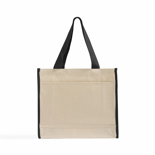 Color-Trim Canvas Tote Bag - Color-Trim Canvas Tote Bag - Image 15 of 16