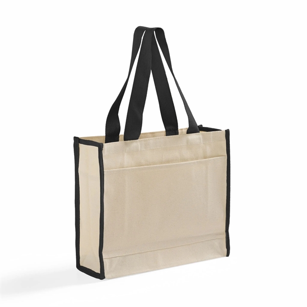 Color-Trim Canvas Tote Bag - Color-Trim Canvas Tote Bag - Image 16 of 16