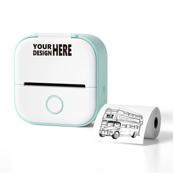 Mini Inkless Thermal Printer - Mini Inkless Thermal Printer - Image 5 of 15