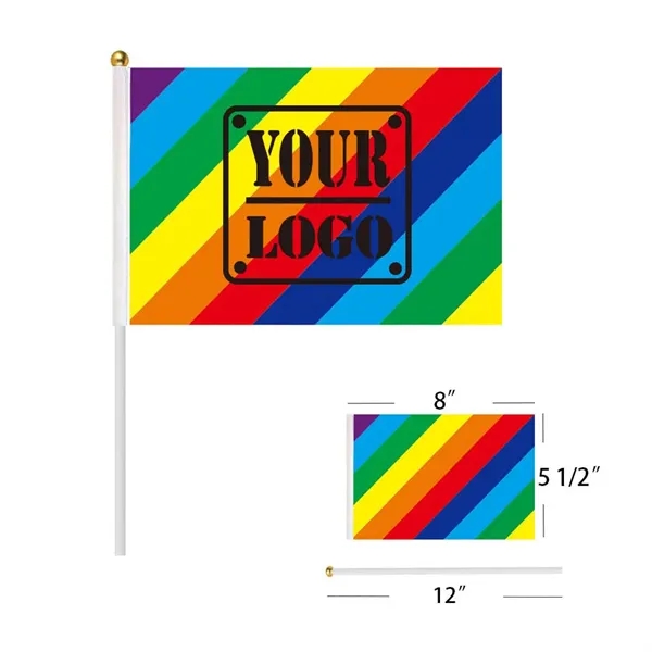 Rainbow LGBTQ Hand Flags - Rainbow LGBTQ Hand Flags - Image 0 of 0
