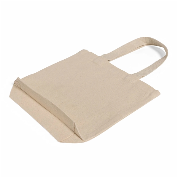 12" Small Canvas Tote Bag - 12" Small Canvas Tote Bag - Image 4 of 10