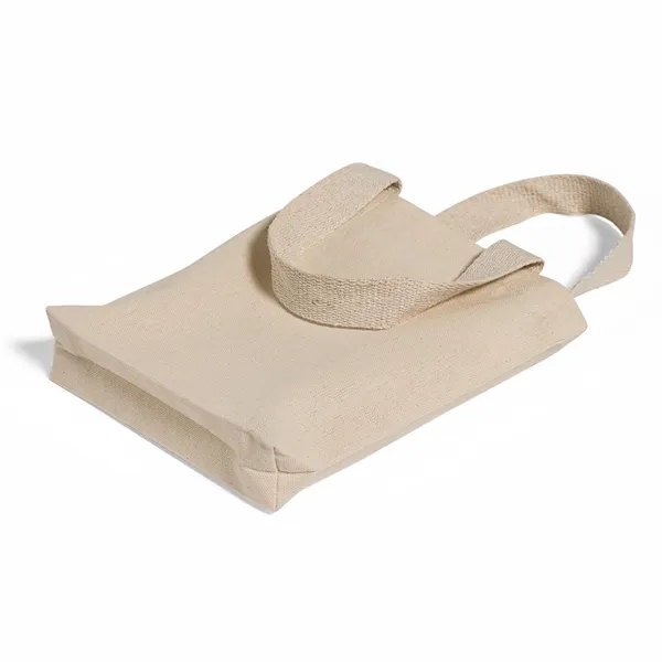 Mini 8" Canvas Tote Bag - Mini 8" Canvas Tote Bag - Image 3 of 11